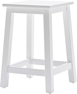 Beaumont Lane 20" Stool in Pure White