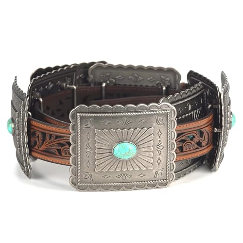ARIAT Women's Turquoise Concho Western Belt3