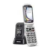 Diseño elegante y agradable en formato concha con gran teclado - T221 no solo es adecuado para personas mayores, sino también para todas las edades que necesiten un sencillo pero funcional teléfono móvil solamente con voz y texto sin internet. Incluye RadioFM, reproductor de música, linterna, filtros de llamada, alarma y calendario, un soporte de carga.