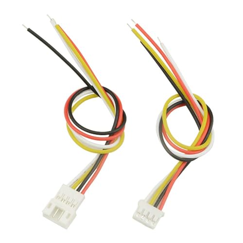 40 piezas cable conector macho y hembra 4 pines 2.0 mm miniatura 4