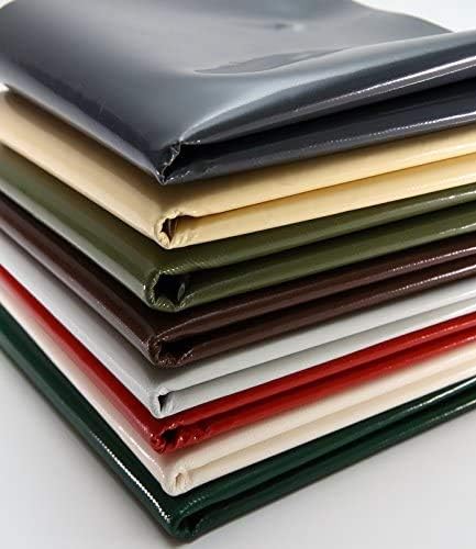 ANKO PLANEN Lona de PVC para camiones de 2,5 m de ancho, se vende por metros, 600 g/m², sin ojales, resistente, impermeable, resistente a los rayos UV y a las heladas, lona de protección industrial