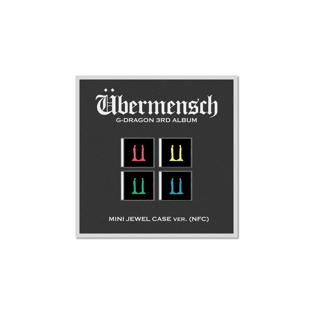 Amazon.com: G-DRAGON Übermensch [MINI JEWEL Ver.] GD 3rd Studio