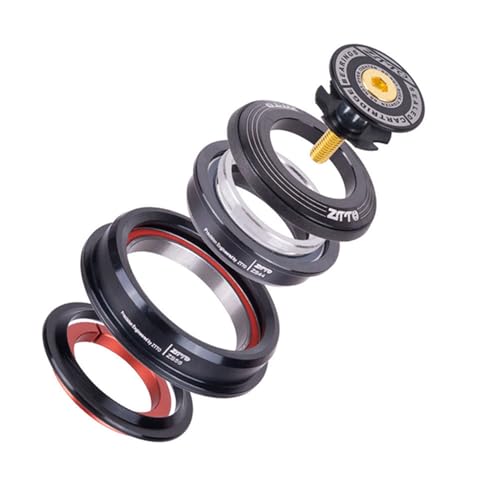 Bicycle Headset Bearing Kit ZS44 ZS56 4456ST, Tapered to Straight Tube Headset 1-1/8 Aluminium Alloy Sealed Bearings for MTB Road Bike
