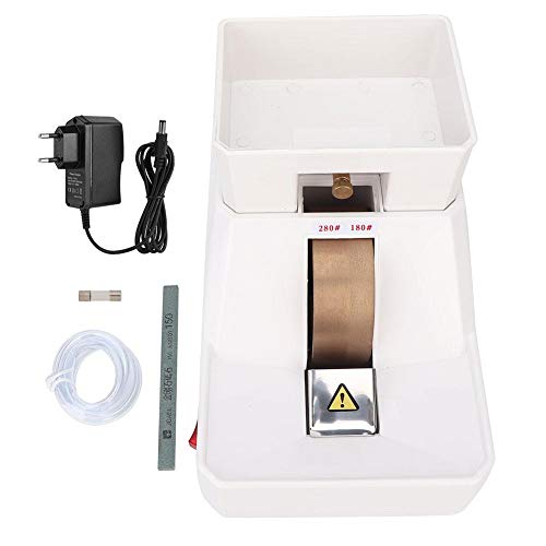 Preisvergleich Produktbild DAUERHAFT Schleifscheibe Größe 14x100x35mm Glasschleifmaschine Abnehmbarer Wassertank Macht es für Uhrenreparaturzubehör