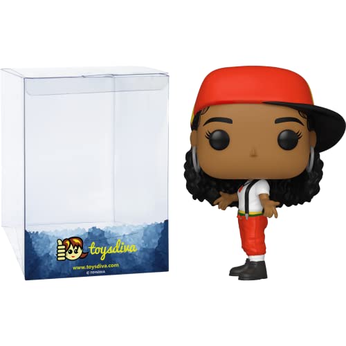 Chill I: P O P ! Rocks Vinyl Figurine Bundle With 1 Compatible 'Toysdiva' Graphic Protector (230-56732 - B)