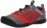 KEEN Chandler CNX Sneaker, Orange/Steel Grey, 8 US Unisex Little Kid