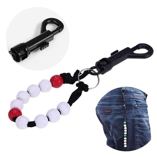 Qianxihu 3Pcs Golf Bead Counter Stroke Bead Counters Golf Shot Counter Bracelets Durable Light Weight Golf Beads Count for Outdoor Sport - Image 4
