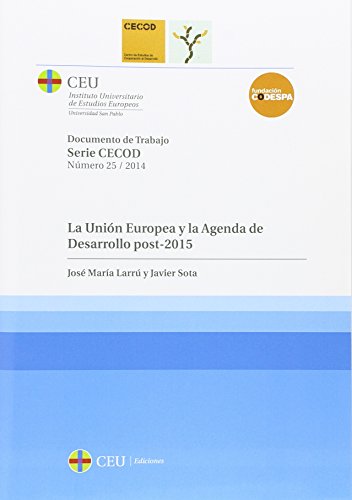 La Unión Europea y la Agenda de Desarrollo post-2015