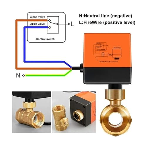 Vanne à eau électrique DN50 12V pour automatisation de l'arrosage - 3
