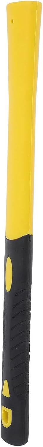 Fiberglass Sledgehammer Handle Replacement with Shockproof Plastic Grip 38Cm Heavy Duty Hammer Handle for Household and Woodworking Tools Sturdy Non-Slip Chopping