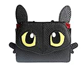 Toothless the King of Dragons Movie Character Face Wallet