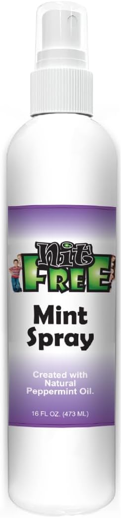 Nit Free Head Lice Mint Spray (Peppermint, 16-Ounce)