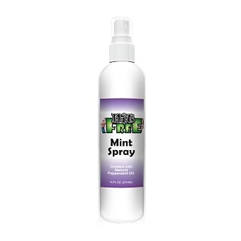 Nit Free Terminator Comb, Mint Spray, Head Lice Combo Kit, 16oz Spray Set