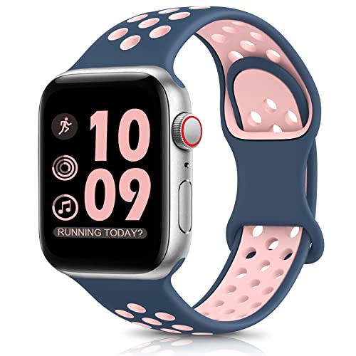 DigiHero Sport Straps Compatible with Apple Watch Straps 44mm 46mm 42mm 40mm 45mm 41mm 38mm 49mm Women Men