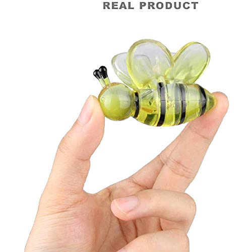 Vency Led Solar Bee Wind Chime, Mobile Hanging Wind Chime For Home Garden Decoration, Automatic Light Changing Color, Outdoor Decor For Home Party Balcony Porch Patio Garden #TOP5