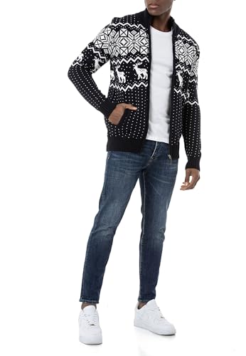 Cardigan norvégien homme zippé idéal pour vos sorties décontractées