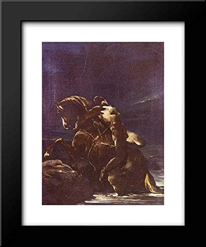 ArtDirect The Page Mazeppa 20x24 Framed Art Print by Theodore Gericault