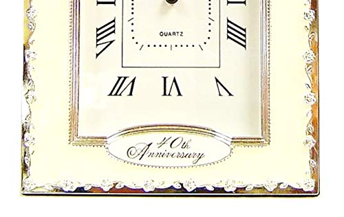 Happy 40Th Ruby Wedding Anniversary Quartz Table Clock Gift Present #TOP2