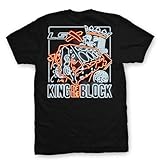 LSX Hotrods&Musclecars Official King of The Block Tshirt (Large) Black