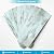 BeNice Peel and Stick Backsplash for Kitchen Tile,Peel and Stick Tiles for Walls Tile Stickers Waterproof Marble Tile Backsplash 3.85"x11.73"(16Tiles) California Blue