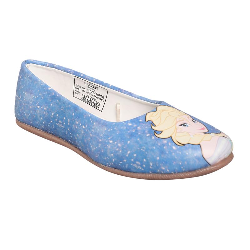 Kidsville Kids Girls Frozen Printed Sky Blue Ballerina (B0CHWCTXHW) Amazon Price History, Amazon Price Tracker