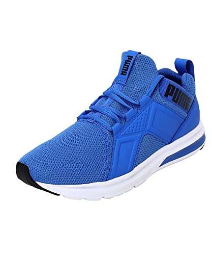 Image of Puma Men's Enzo Sport Palace Blue Black Running Shoe-9 Kids UK (19259309)