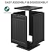 YITAHOME Resin Package Delivery Box 51 Gallon, Secure Lockable Resin Package Delivery Container, Deck Box for Porch & Curbside, Black