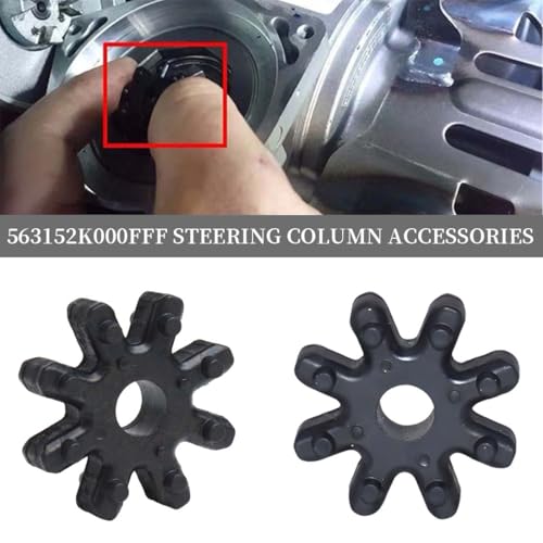 VJUYSW 8-teiliges Set zahnrad, lenkung, Kunststoff-Lenkungskupplung, Lenksäulengetriebe.