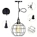 Spherical Industrial Pendant Light with 59
