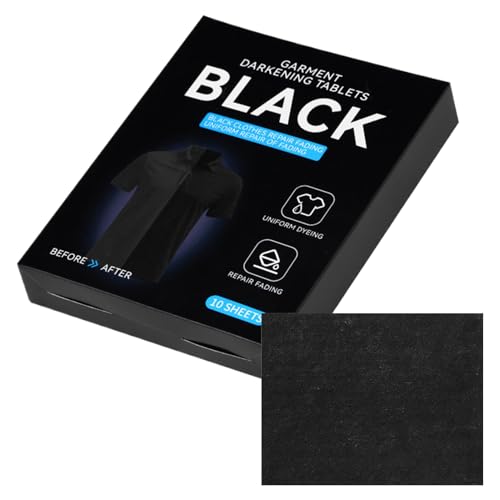 Tinte Negro Para Ropa, Tabletas Oscuras, 1, Color Negro Para Tela, Tabletas De Tinte Para Ropa, Fórmula Natural, Para Algodón, Lino, Seda, Lana, Camisetas, Jeans, Zapatos, Pantalones