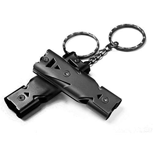 TourKing 150 decibelios con Menos Esfuerzo Silbato de Acero Inoxidable para Salvar...