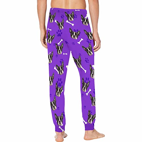 YESCUSTOM Personalized Pajama Pants for Men Custom Photo Face Printed Pajama Bottoms Trousers for Boyfriend Husband3