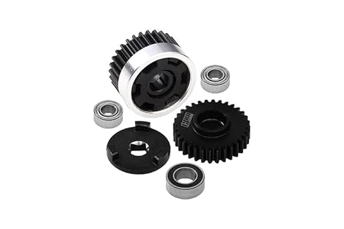 40Cr Steel Idle and Cush Drive Gear Set for Losi 1/18 Mini LMT 4X4 Brushed Monster Truck RTR-LOS01026 Upgrade Parts