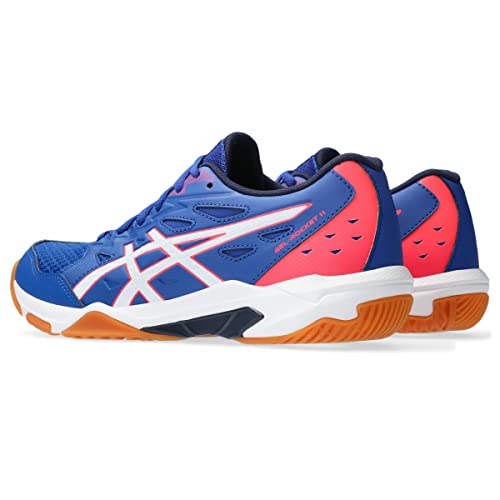 Asics Women's Gel-Rocket 11 Volleyball Shoes, 8, Asics Blue/White #TOP2