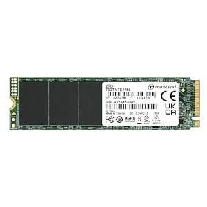 Transcend – Transcend MTE115S 2TB M.2 2280 NVMe PCIe Gen3x4, 3D NAND, DR