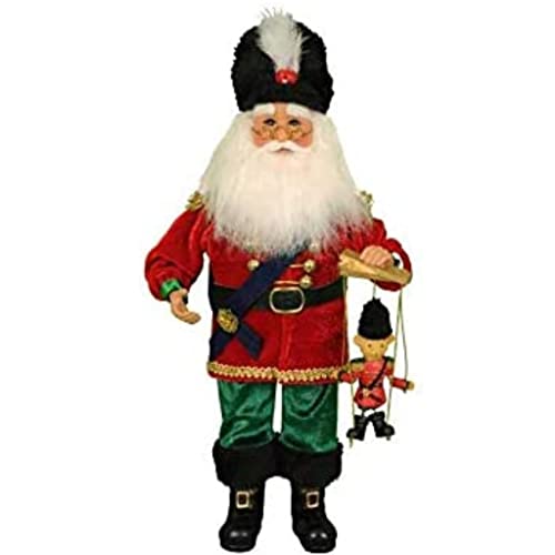 Karen Didion Originals Nutcracker Santa Figurine, 13 Inches - Handmade Christmas Holiday Home Decorations and Collectibles