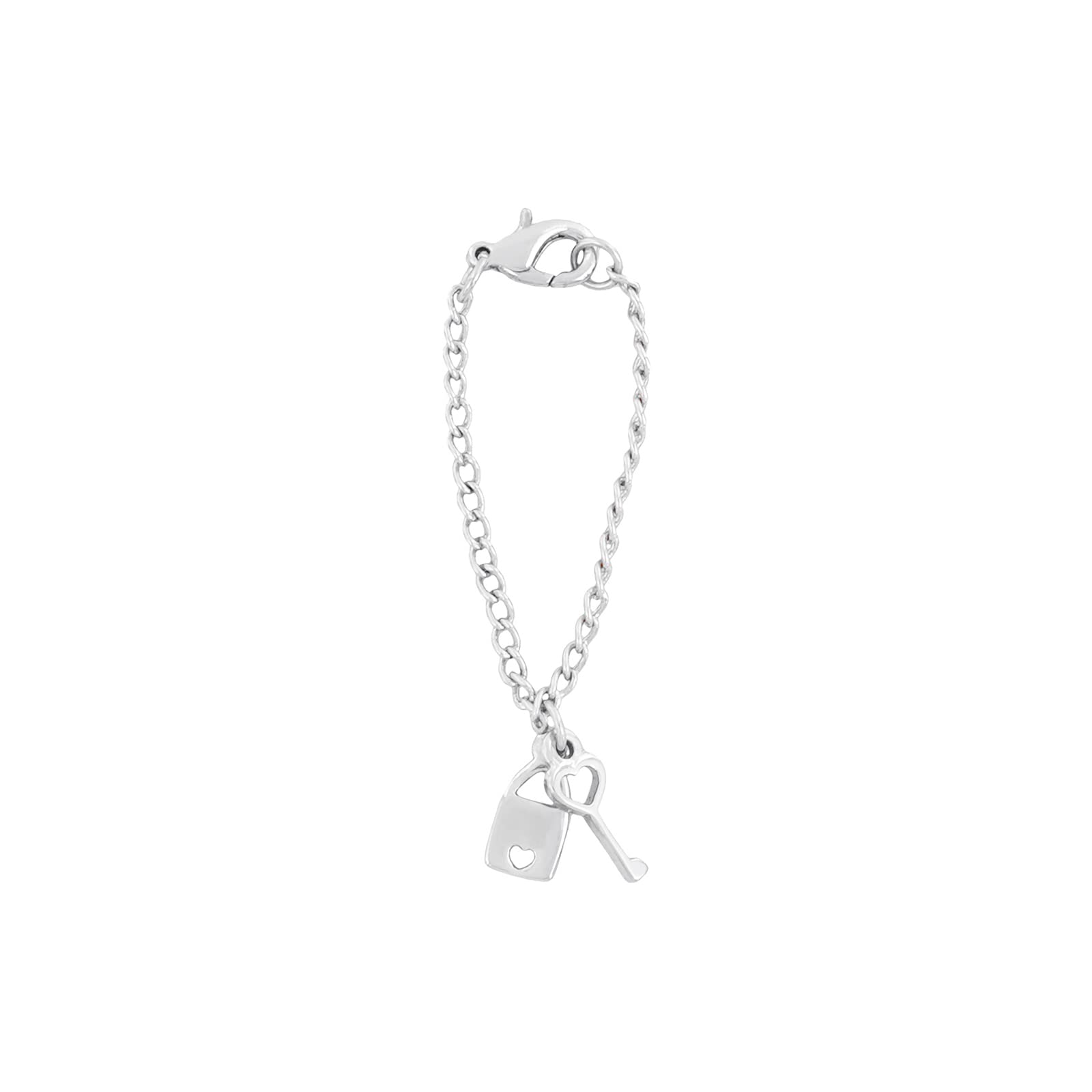 Joker & Witch Metal Love Lock Silver Watch Charm, Grey (B0B567XXYB) Amazon Price History, Amazon Price Tracker