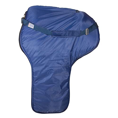 Dura-Tech Padded Western Saddle Case | Ultimate Protection & Easy Transport | Ideal for Horse Shows & Travel | Color Navy