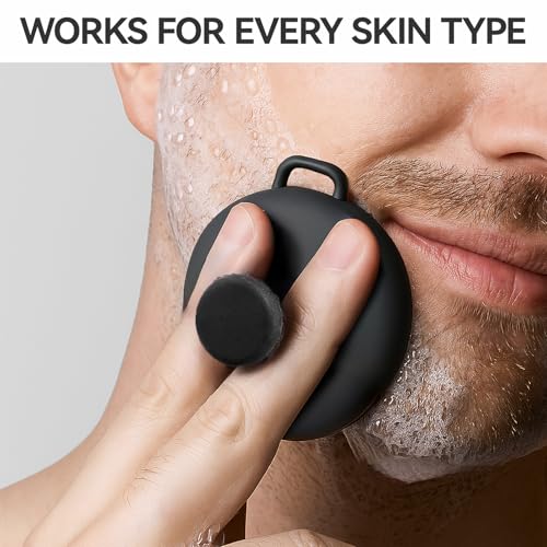 Gentle Silicone Face Scrubber for Men and Women - Exfoliate & Cleanse - Image 7