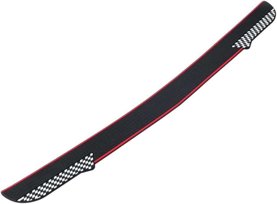 Car Rear Bumper Protector Guard for Audi RS5 2010-2025 B8/F5, Scratch-Resistant Trunk Door Sill Protector, Rubber Rear Bumper Door Entry Guards Protection,A