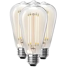 Feit Electric 18575 - ST19100CL/950CA/4 Edison Style Antique Filament LED Light Bulb