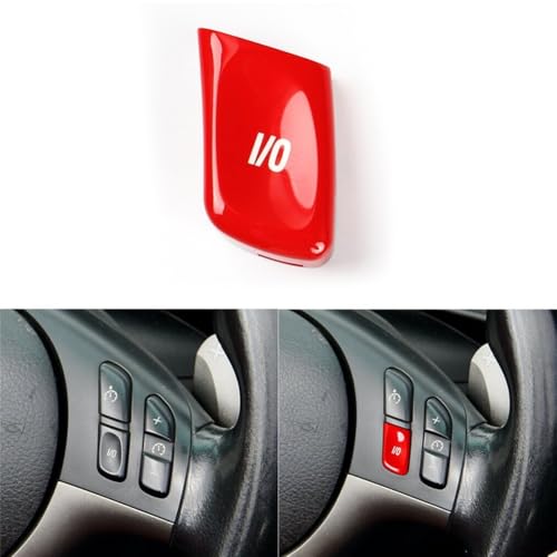 [Aspetto interno migliorato] Migliora l'interno della tua auto con questo elegante pannello decorativo rosso, aggiungendo un tocco di colore e raffinatezza al tuo volante.