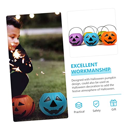 Seaux citrouille Halloween pour bonbons | Solution rangement facile