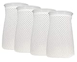7 inch Honeycomb Filter Socks,7 inch Filter Sock for Saltwater Aquarium,7 inch Ring by 14 inch Long,