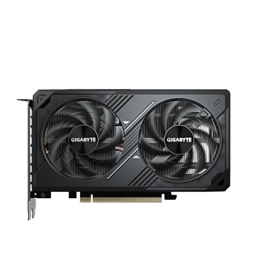 Image of GIGABYTE GeForce RTX 5060 WINDFORCE MAX OC 8G Graphics Card, Cooling System, 8GB 128-bit GDDR7, PCIe 5.0, by NVIDIA, DisplayPort & HDMI - Video Output Interface, GV-N5060WF2MAX OC-8GD Video Card