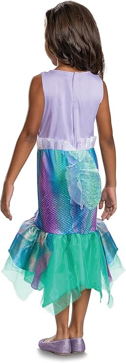 Disney Princess Ariel Little Mermaid Carnival Costume M, Costume, Multicoloured, M, 7-8 Years - Image 3