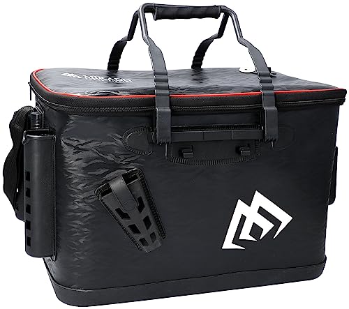 Mikado Eva-Transporttasche, mit transparentem Deckel, ideal für Spinn- und Seeköder, Wobblern, Pilkern o.ä., Maße 46x30x31cm