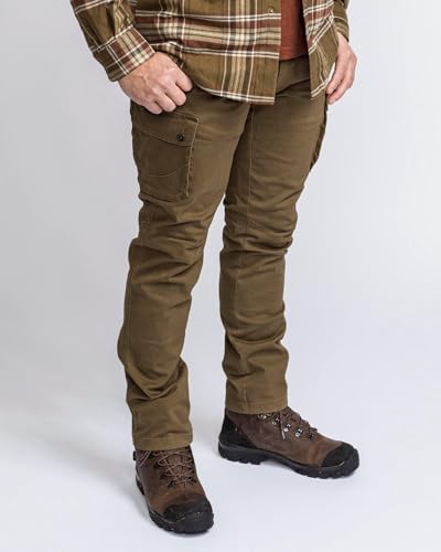 Pinewood Herren Serengeti Hose - Outdoorhose Herren - bequem und vielseitig mit hohem Baumwollanteil für EIN angenehmes Tragegefühl, mit vielen praktischen Taschen