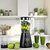 SQ Professional Blitz 600W Blender with 1.5L Plastic Measuring Jug & Grinder - Ice Crush Function, Milkshake & Smoothie Maker, Black #5