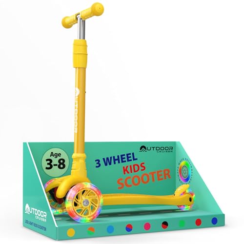 Outdoor Cruiser 3-Wheel Kids Scooter (Ages 3-8)